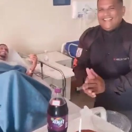 Polêmica no Rio: Policiais Militares são Flagrados Celebrando Aniversário de Miliciano em Hospital